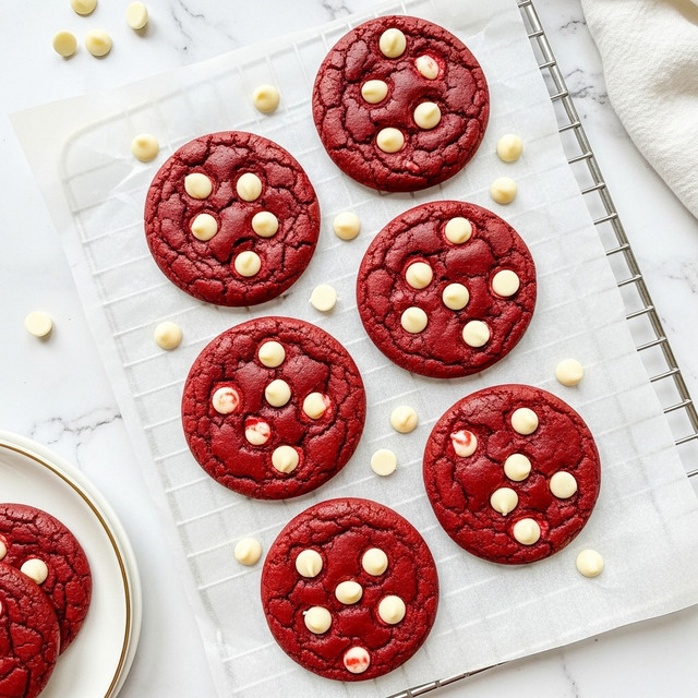Red Velvet Gooey Butter Cookies Recipe
