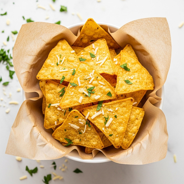 Garlic Parmesan Wonton Chips Recipe
