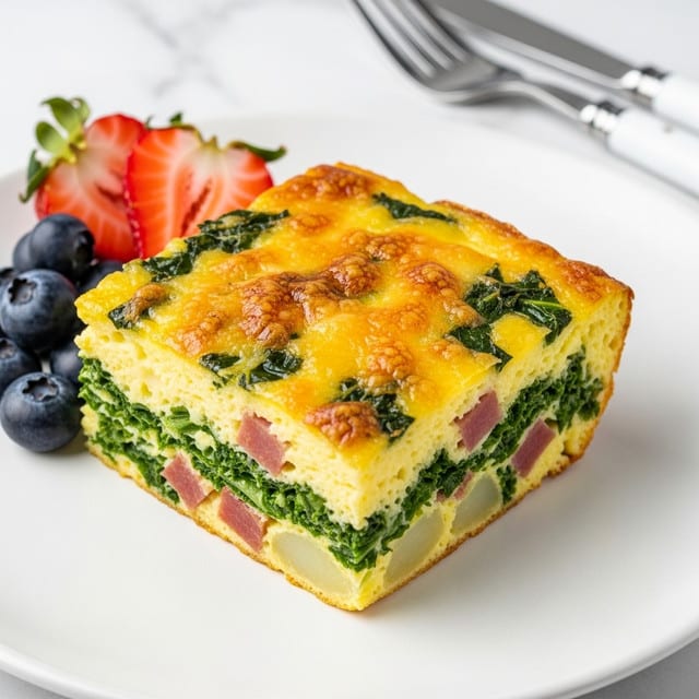 Bacon Potato Kale Egg Casserole Recipe