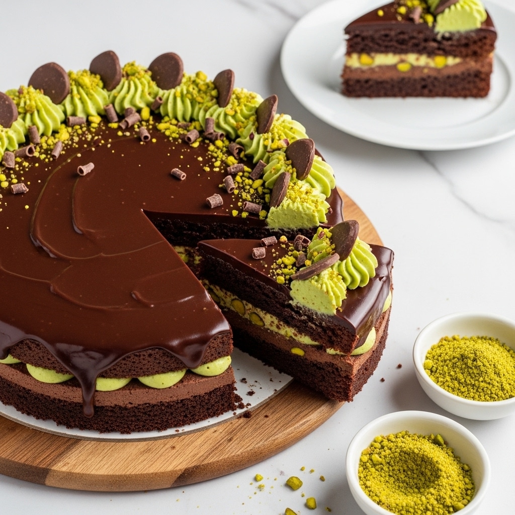 Dubai Chocolate Cake Recipe