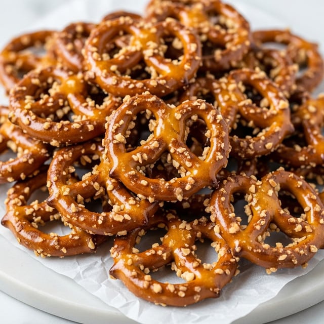 Butter Toffee Pretzels Recipe