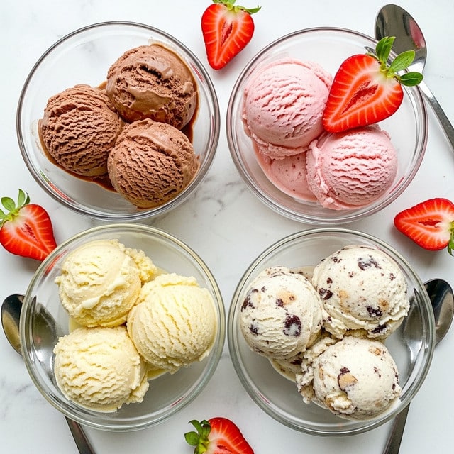 Almond Milk Ice Cream (4 Flavors) Recipe