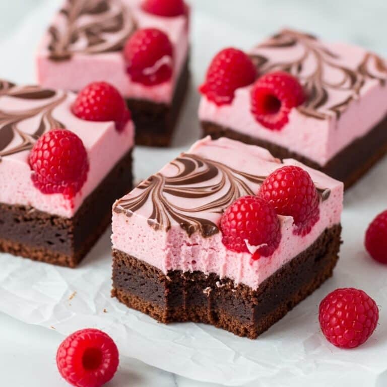 Raspberry Cheesecake Brownies Recipe