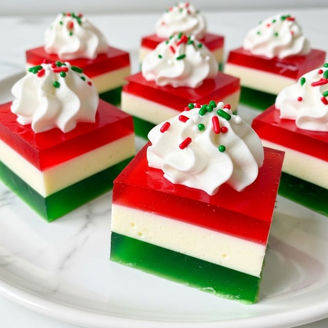 Christmas Ribbon Salad Recipe