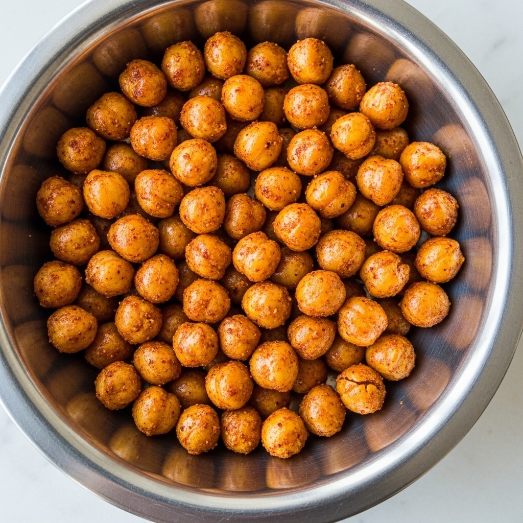 Spicy Roasted Chickpeas Recipe