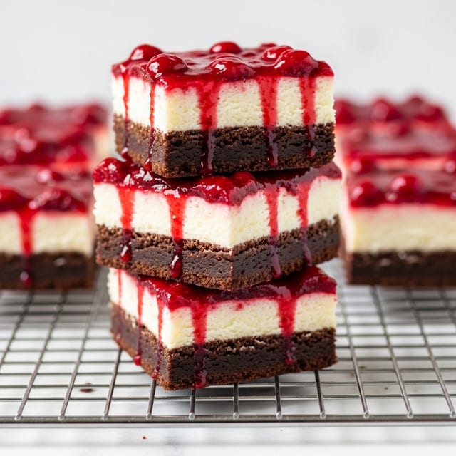 Cherry Cheesecake Brownies Recipe