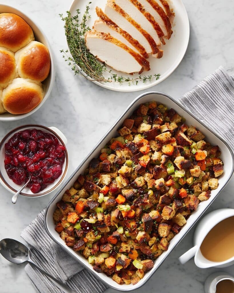 Soft Pretzel Thanksgiving Stuffing Recipe