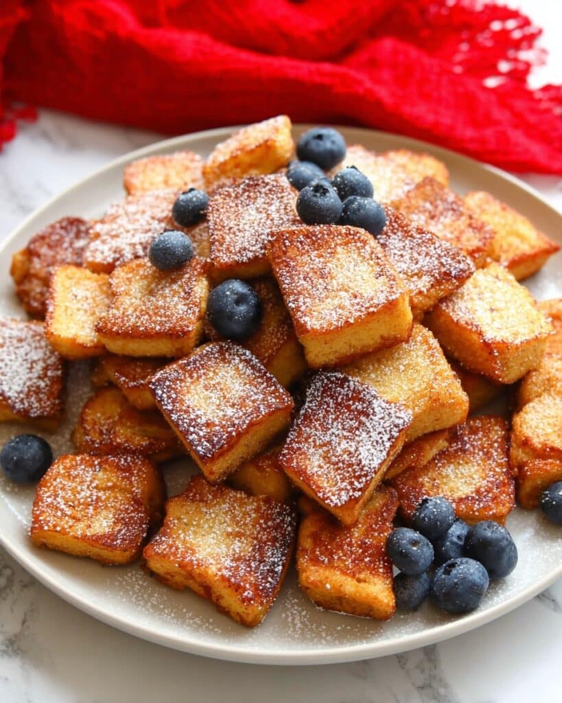 Air Fryer French Toast Bites Recipe