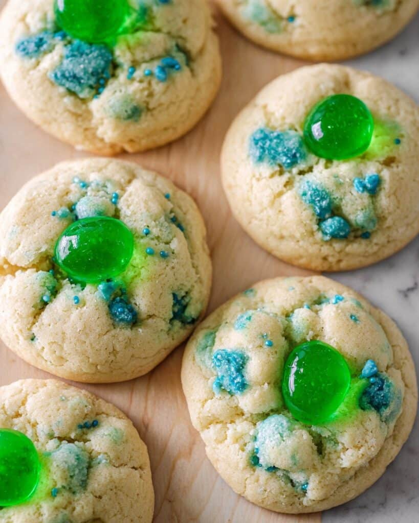 St Patrick’s Day Green Cherry Shamrock Cookies Recipe