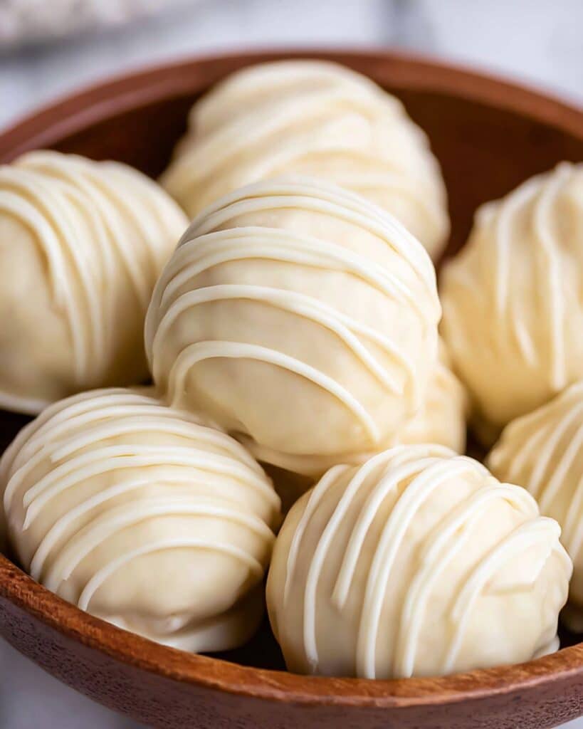 White Chocolate Truffles Recipe