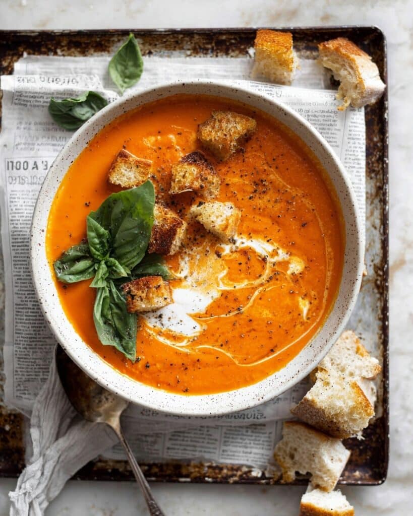 The Best Homemade Tomato Soup Recipe