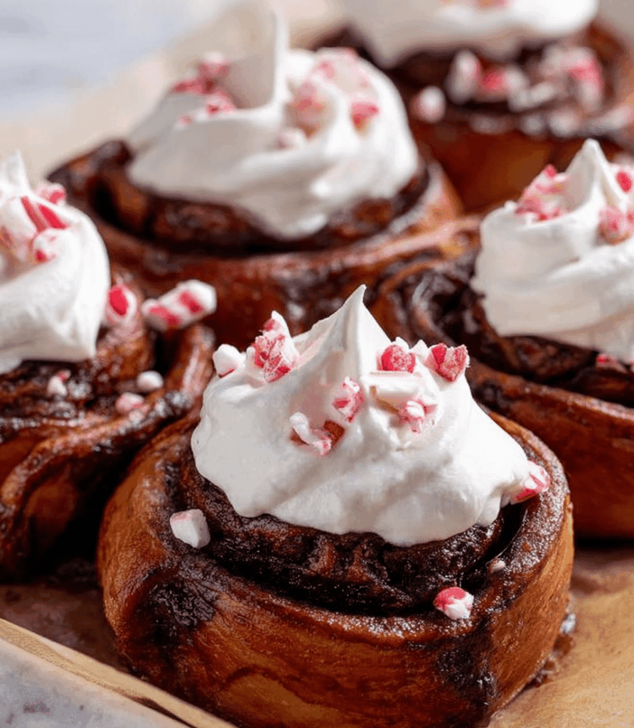 Peppermint Mocha Sweet Rolls Recipe