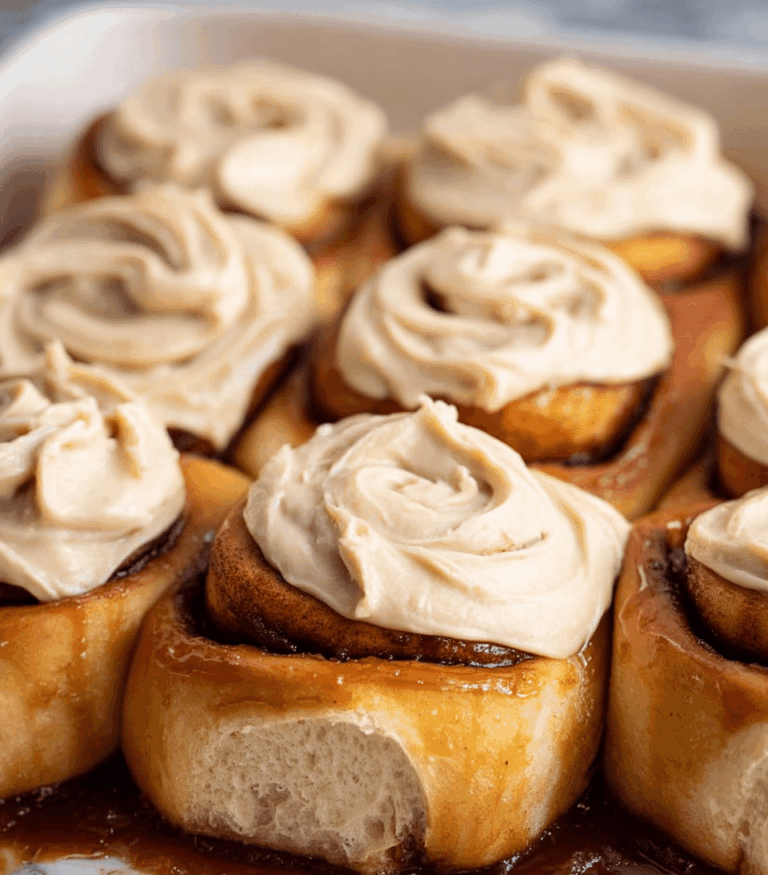 Eggnog Cinnamon Rolls Recipe