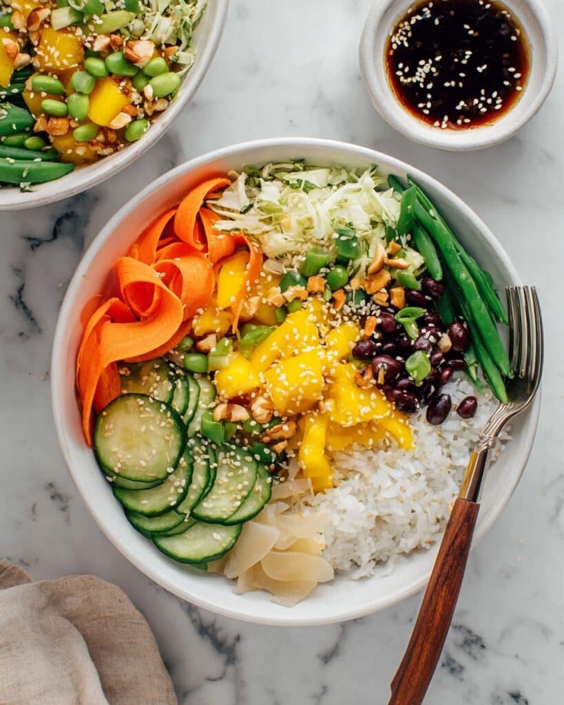 Mango Ginger Rice Bowl Recipe