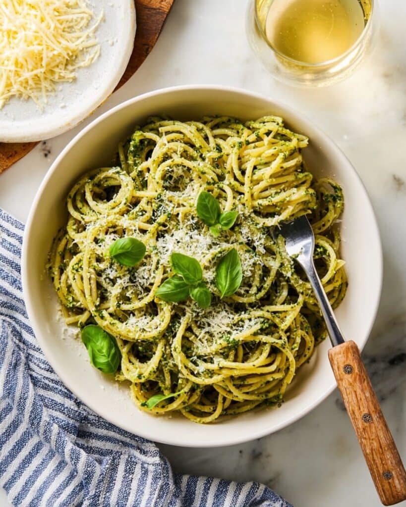 Easy Pesto Pasta Recipe