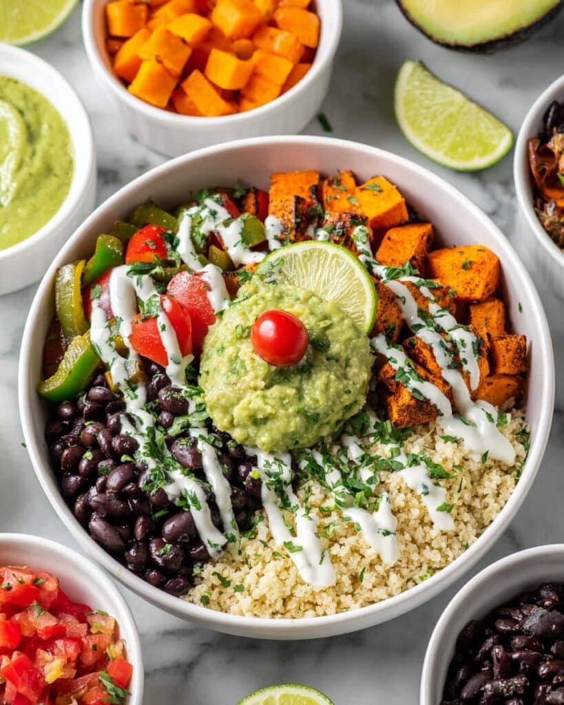Cauliflower Rice Burrito Bowl Recipe
