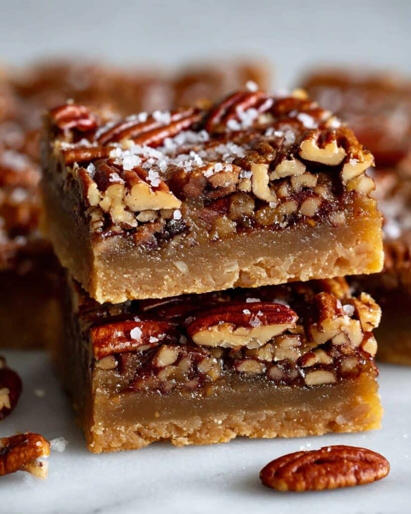 Maple Pecan Pie Bars Recipe