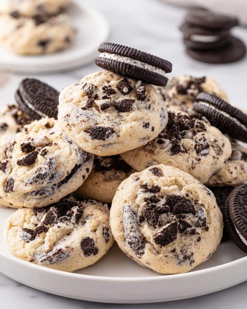 Oreo Cheesecake Cookies Recipe