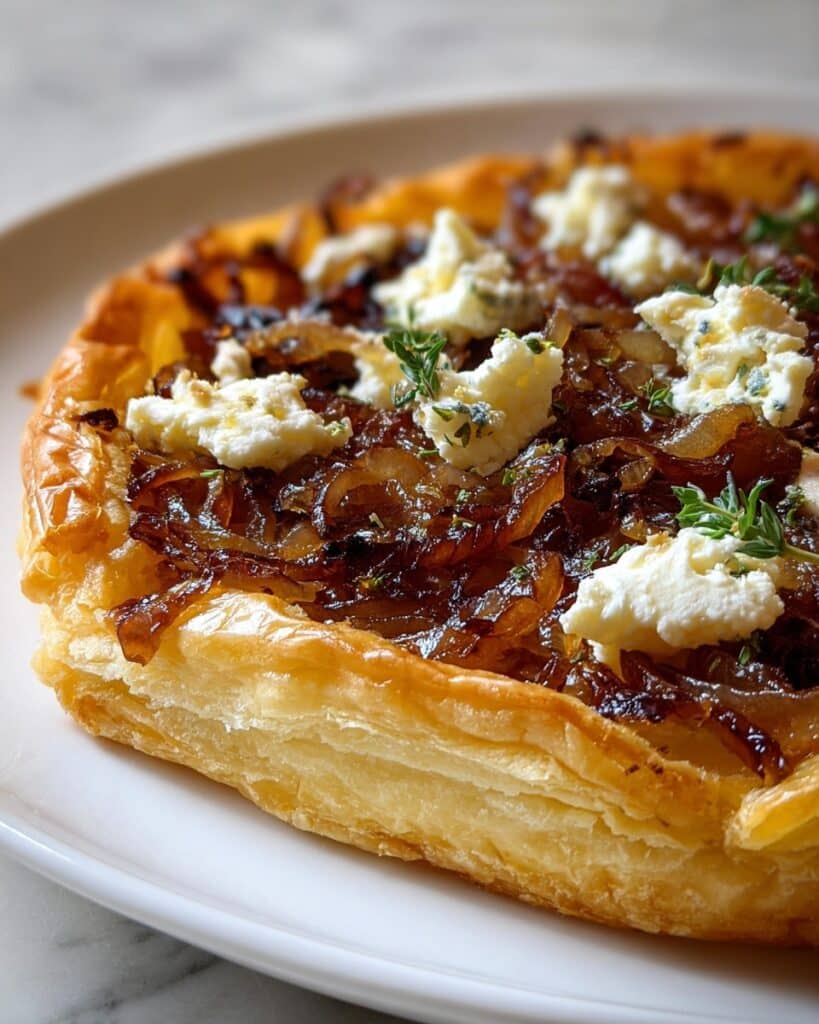 Irresistible Caramelized Onion and Goat Cheese Tarts in 3 Easy Steps Recipe