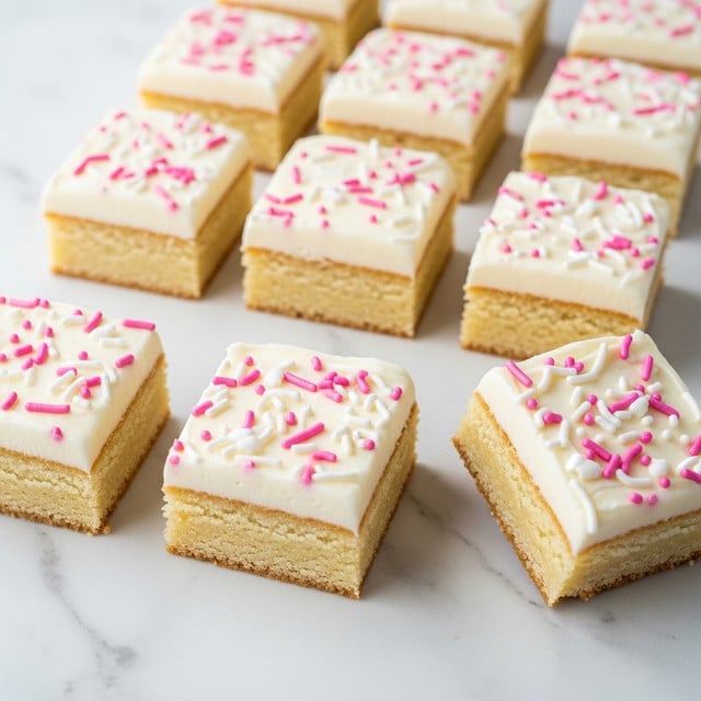 Sugar Cookie Bars Recipe