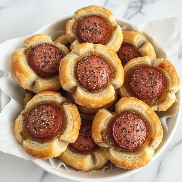 Pepper Jelly Hogs in a Blanket Recipe