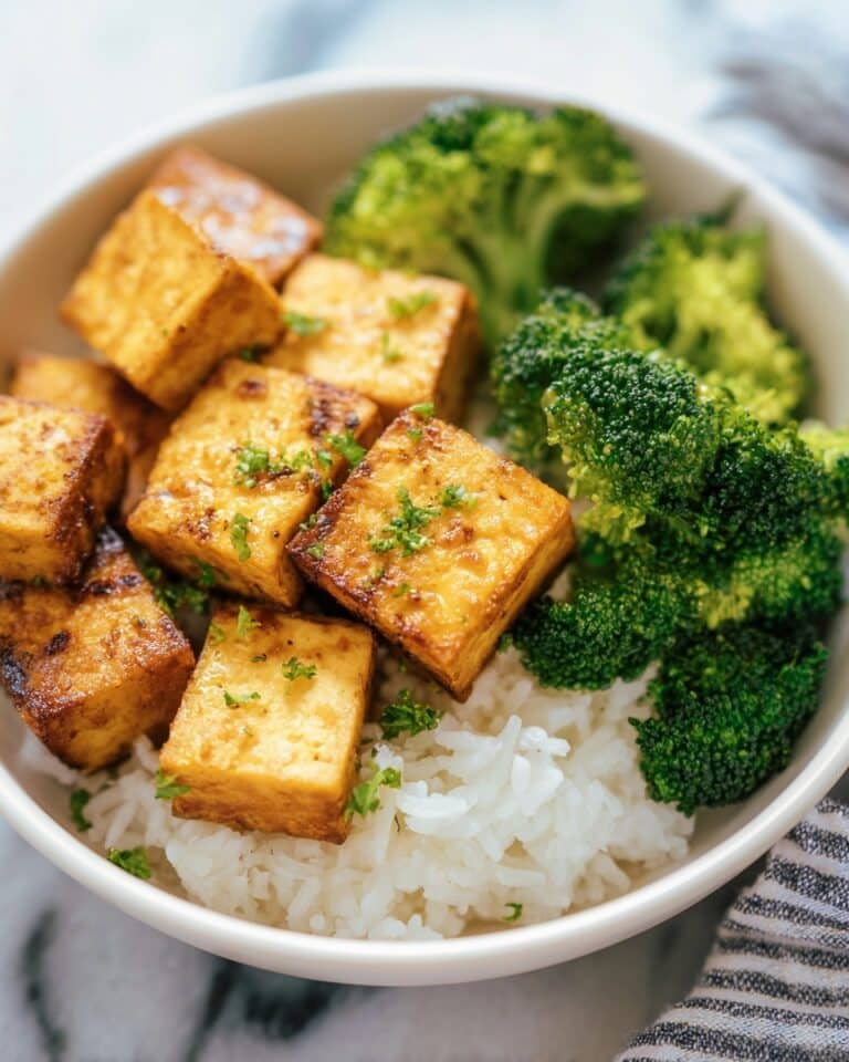 Air Fryer Crispy Tofu Recipe