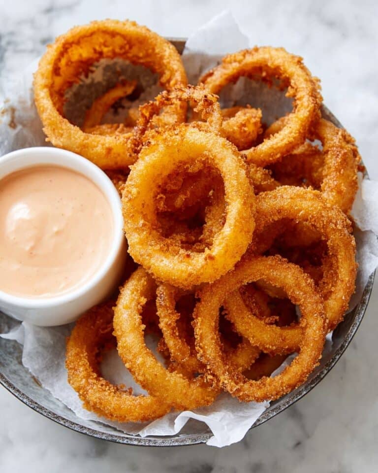 Air Fryer Frozen Onion Rings Recipe