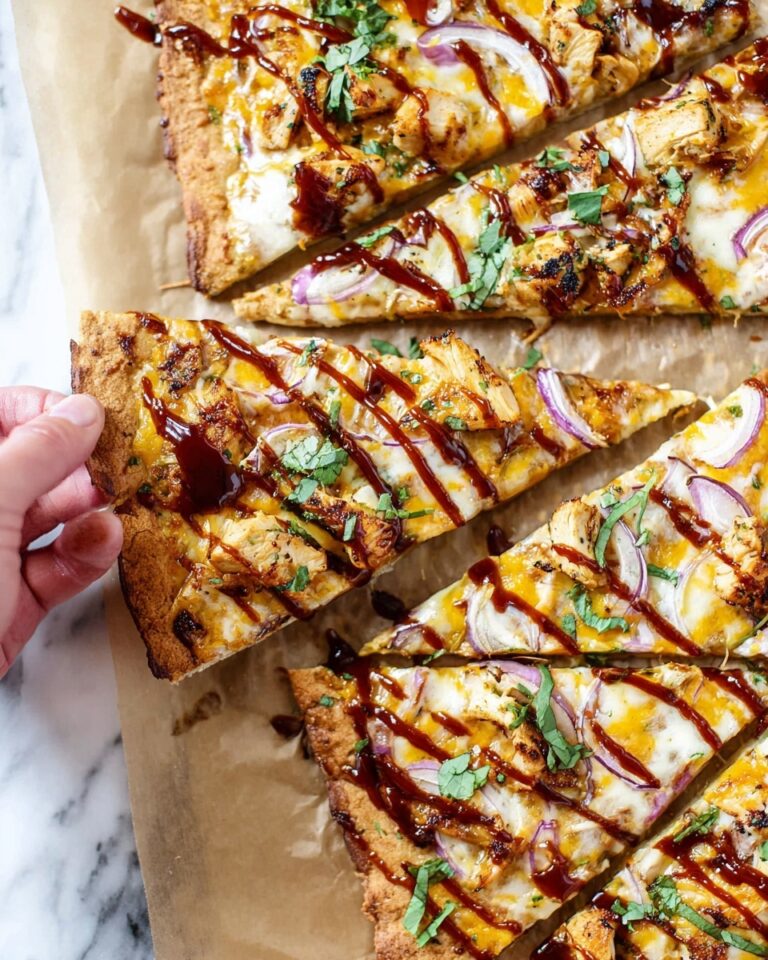 BBQ Chicken Flatbread Recipe