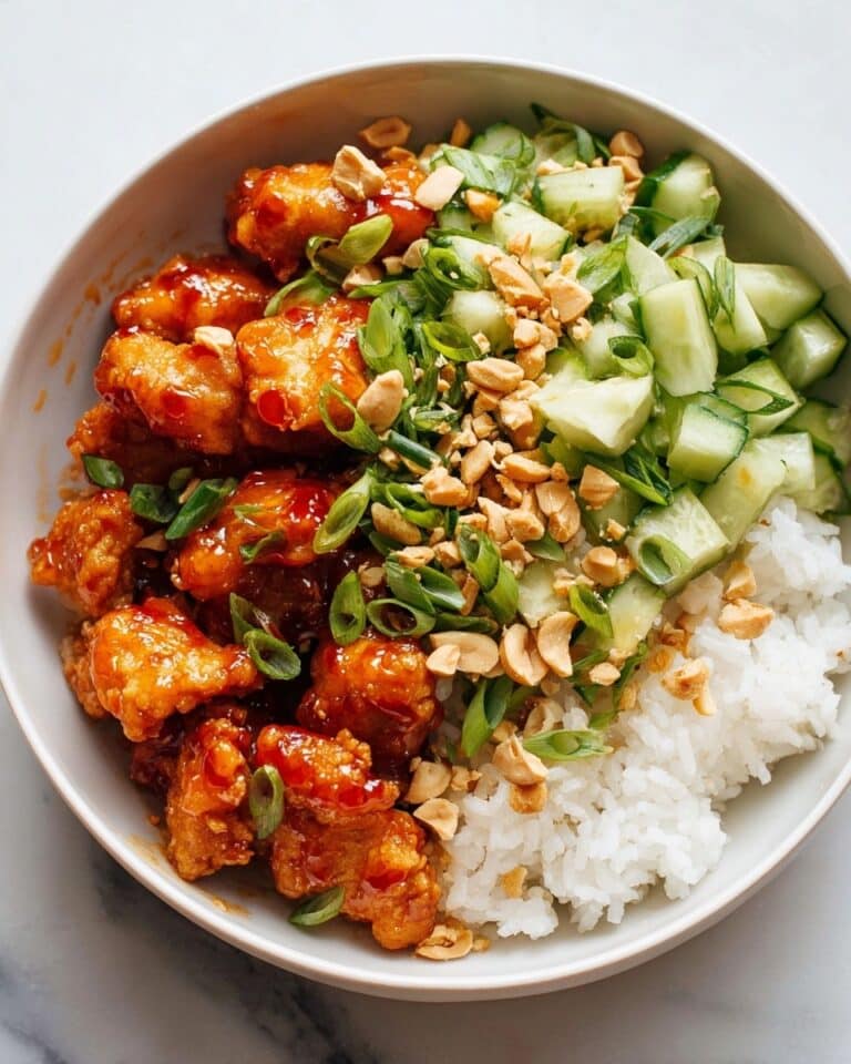 Sticky Gochujang Tofu with Peanuts and Herbs Recipe