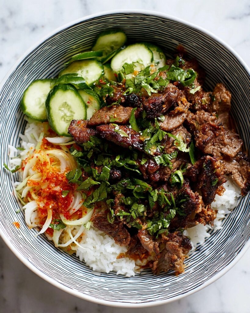 Garlic and Black Pepper Beef Skewers Recipe