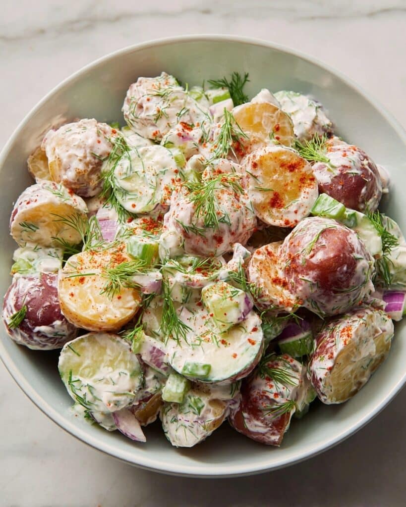 Tzatziki Potato Salad Recipe