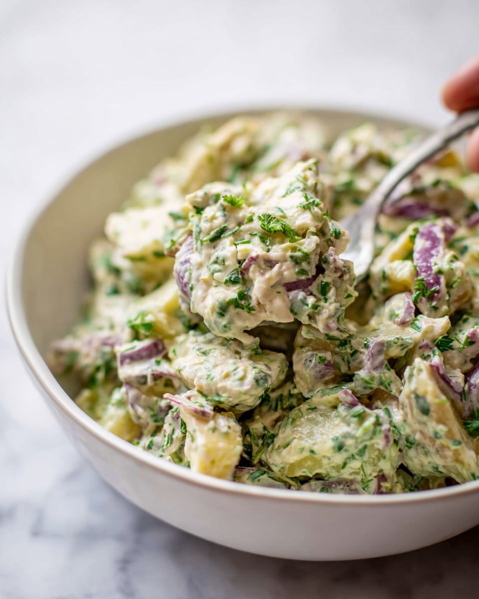 Green Goddess Chicken Salad Recipe