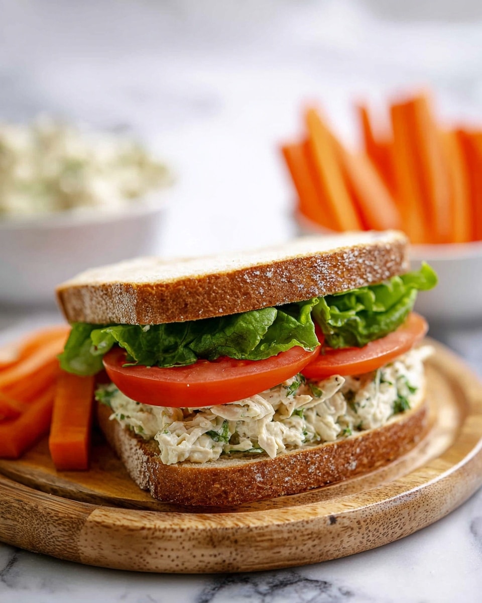 The image shows a close-up of a creamy salad in a white bowl, filled with finely chopped green herbs, small pieces of purple onion, and thin slices of yellow potatoes, all mixed in a light creamy dressing. The textures are creamy and chunky, with the herbs giving a speckled green look throughout the salad. The bowl sits on a white marbled surface with a woman’s hand holding a spoon scooping a bite from the salad. The colors are soft and fresh with a mix of creamy whites, greens, purples, and yellows blending together. photo taken with an iphone --ar 4:5 --v 7