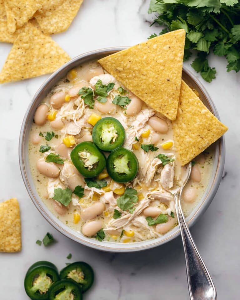 Crockpot White Chicken Chili Recipe