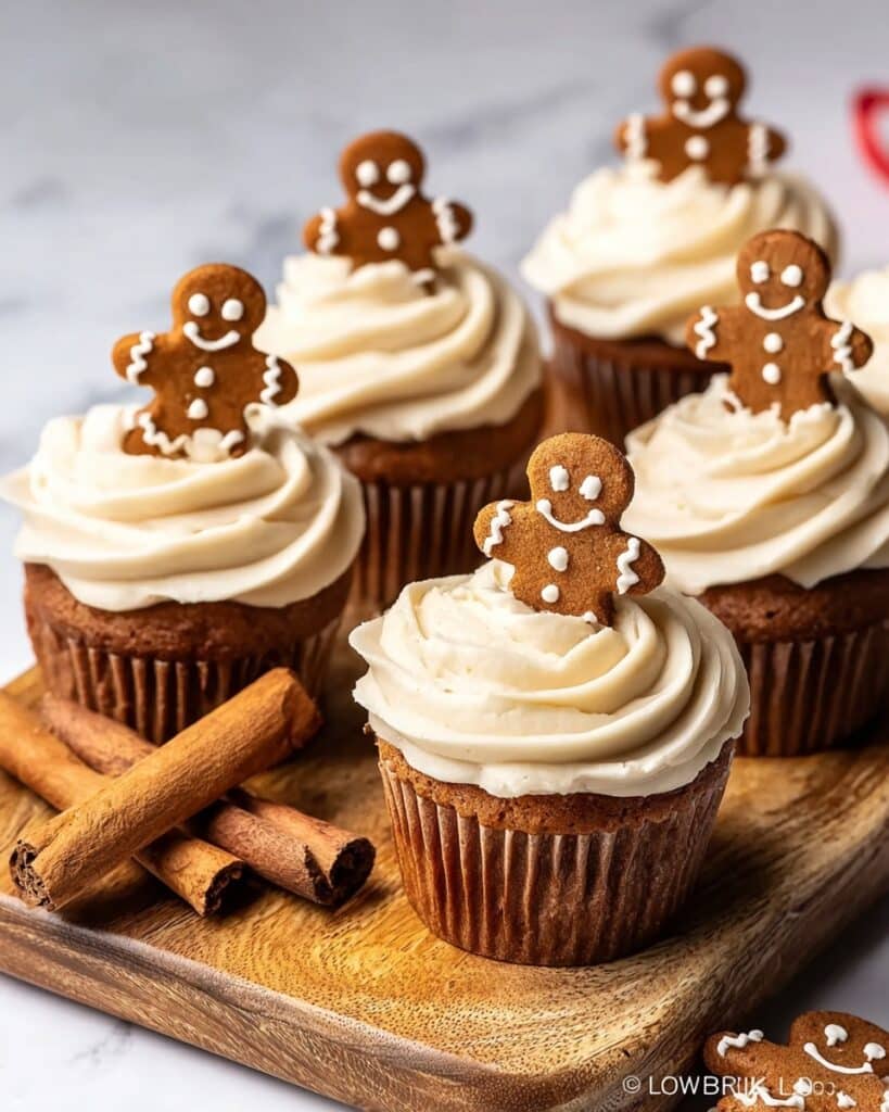 Keto Gingerbread Cupcakes Recipe
