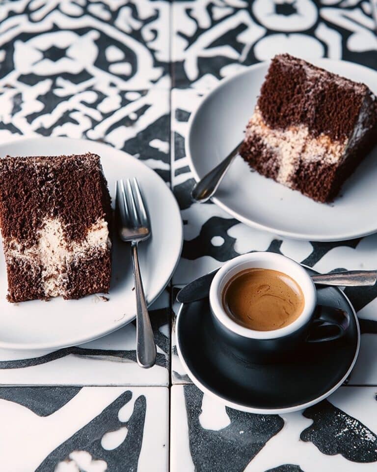 Double Chocolate Chiffon Cake Recipe
