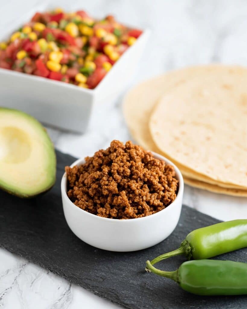 Vegan Tempeh Taco Meat Recipe