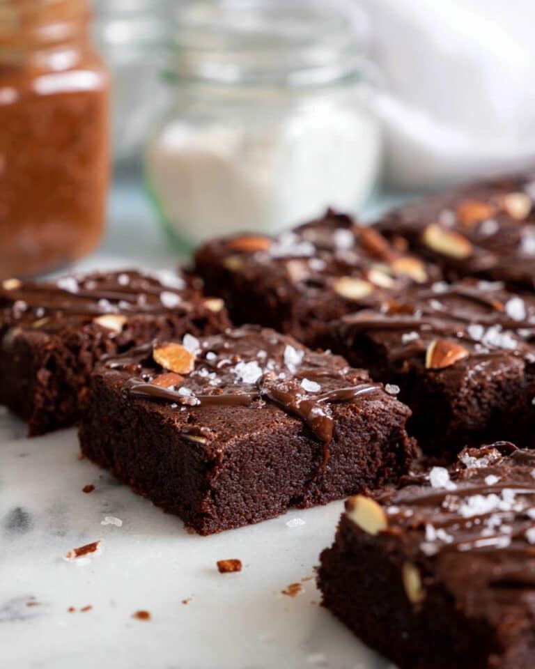 Healthy Vegan Double Chocolate Brownies Recipe