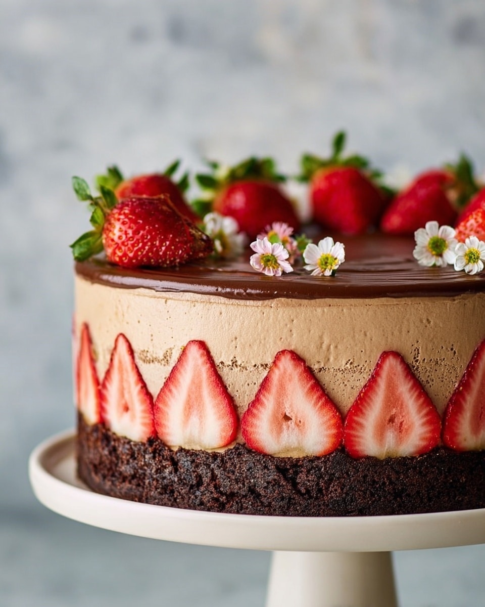 Gesine’s Chocolate and Strawberry Cream Puff Cake Recipe