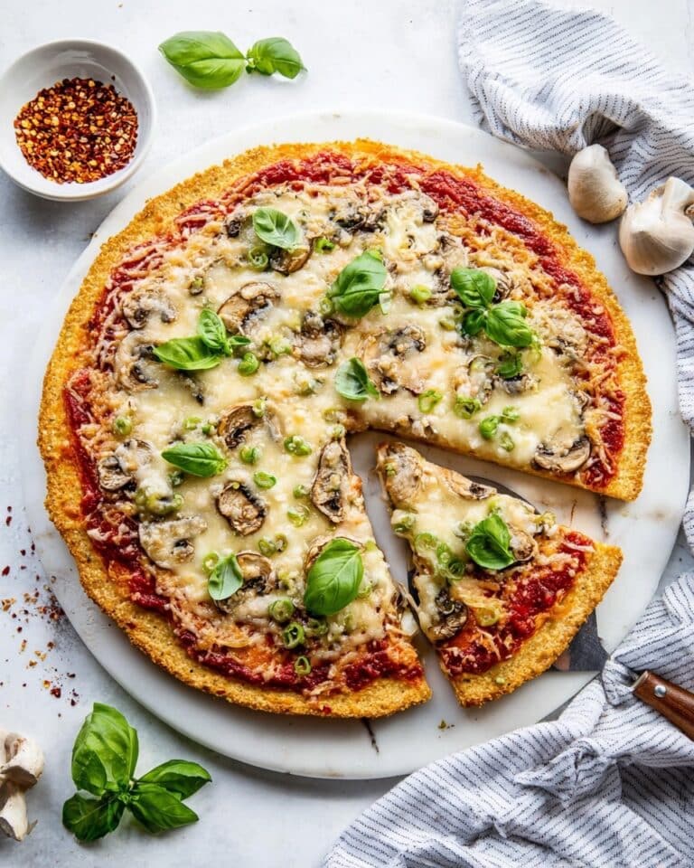 Chicken Crust Pizza Recipe