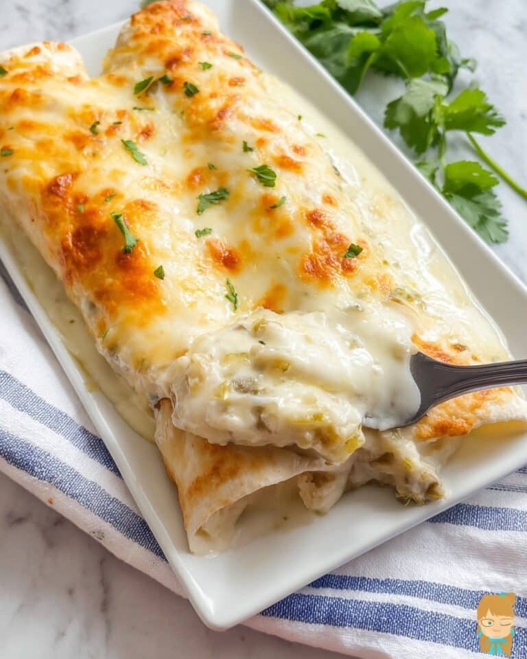 White Chicken Enchiladas Recipe