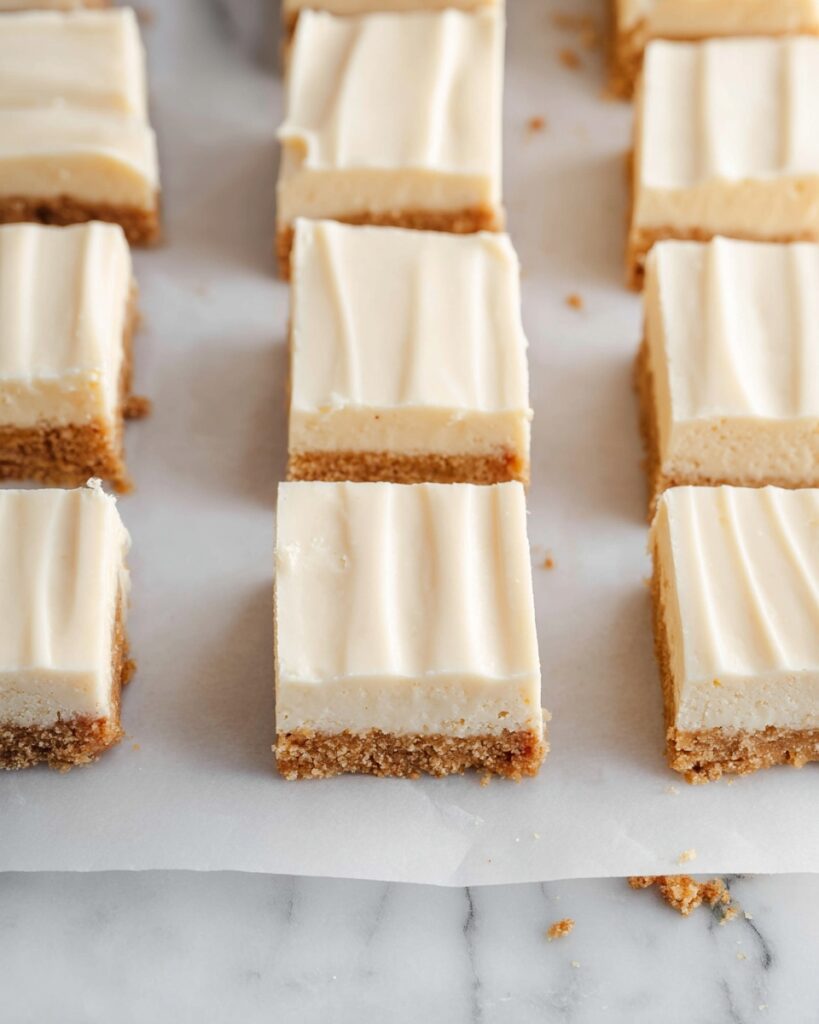 No Bake Cheesecake Bars Recipe