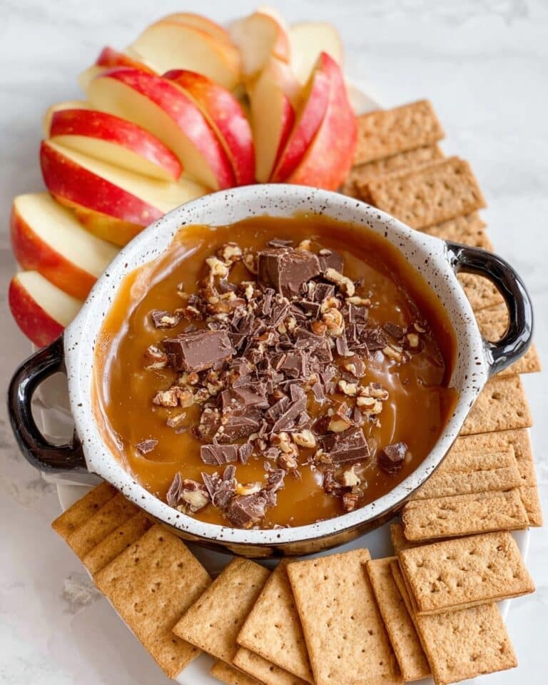 Toffee Caramel Apple Dip Recipe