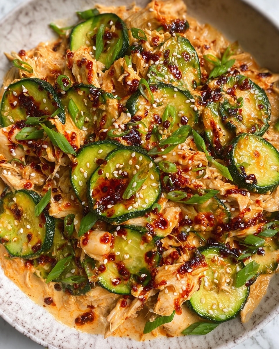 Thai Cucumber Salad with Chicken Recipe