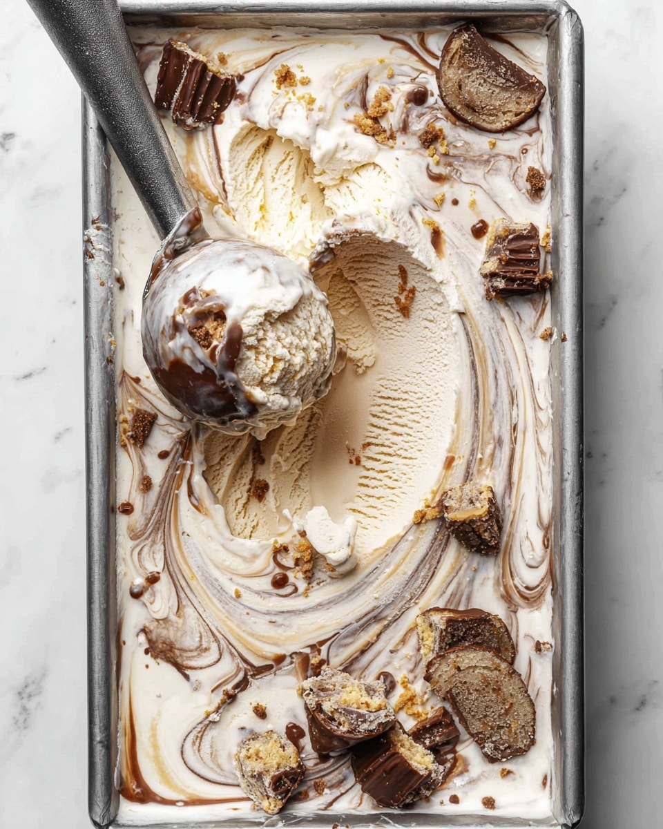 Chubby Hubby No-Churn Ice Cream Recipe