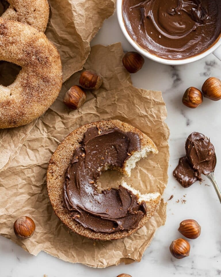 Air Fryer Churro Bagels Recipe