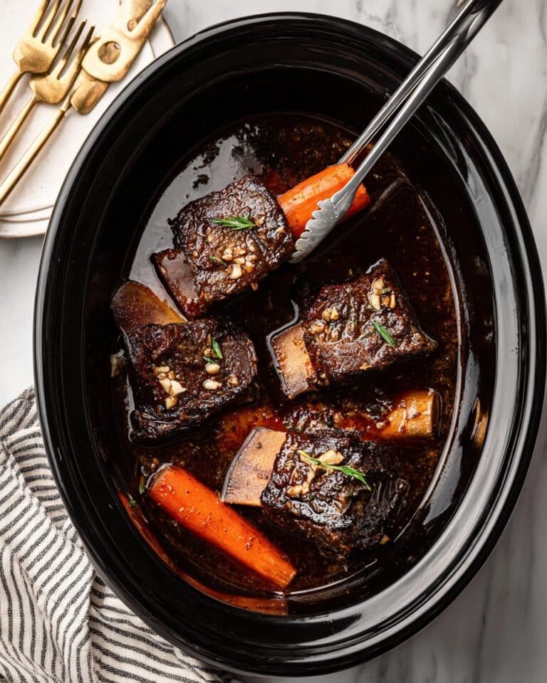 Slow Cooker Short Ribs Recipe
