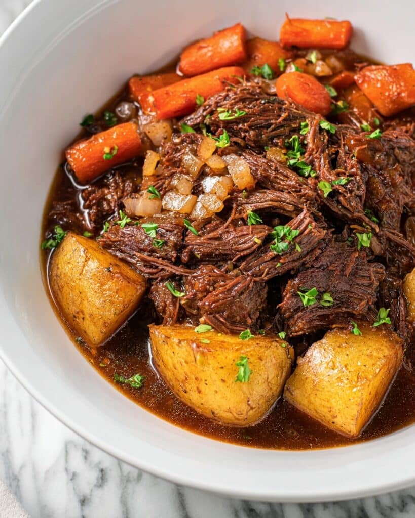 Slow Cooker Italian Pot Roast Recipe