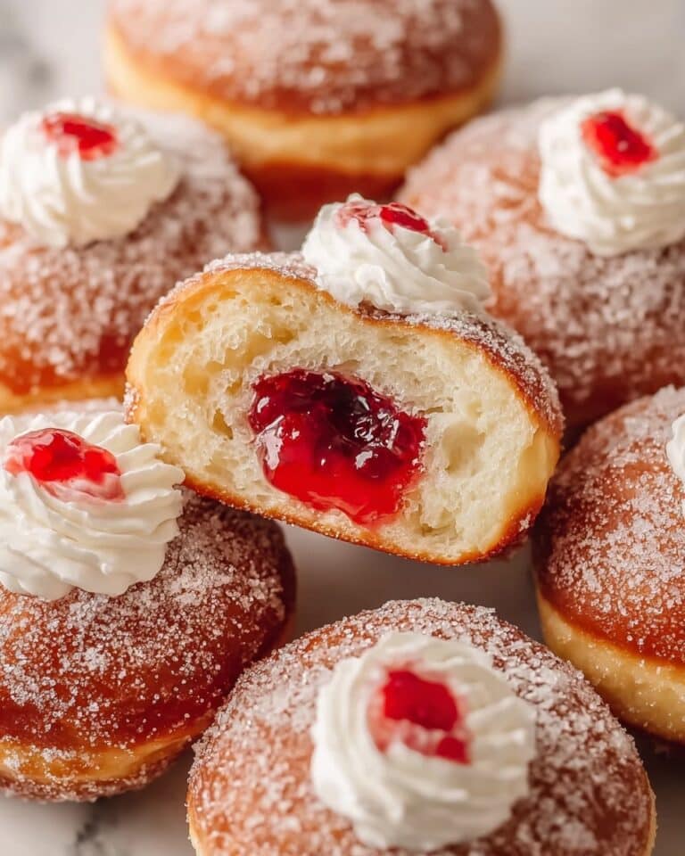 Raspberry Cheesecake Donuts Recipe