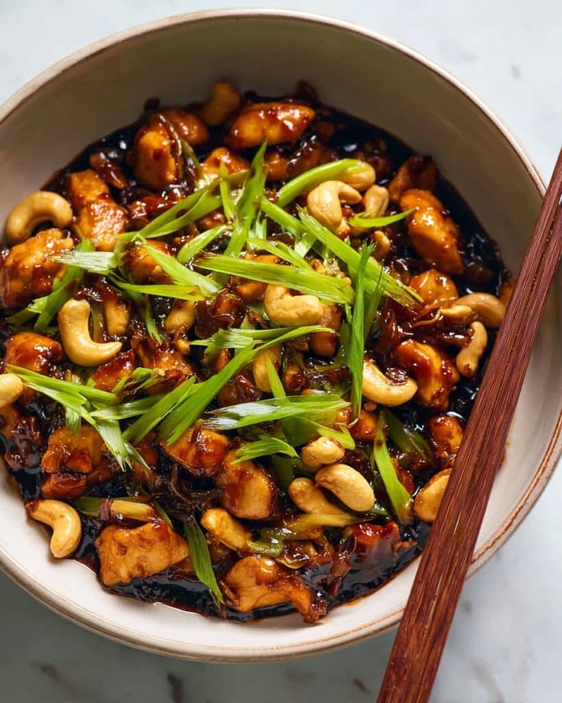 Keto Cashew Chicken Recipe